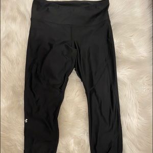 UA 7/8s black leggings